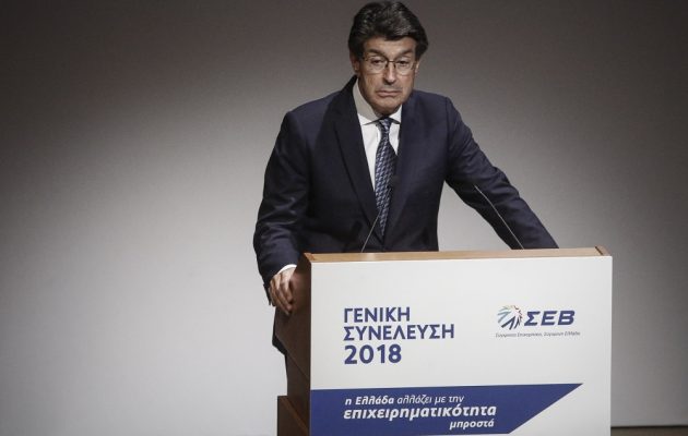 Ο ΣΕΒ πλήγωσε τον Μητσοτάκη: Συγχαρητήρια στον Τσίπρα για την έξοδο από τα μνημόνια