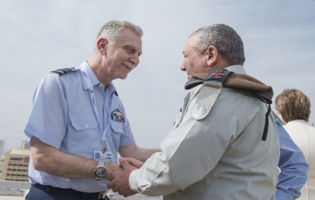 Στο Ισραήλ ο αρχηγός της Πολεμικής Αεροπορίας, Χρήστος Χριστοδούλου (φωτο)