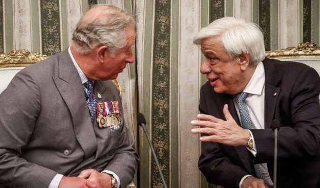 Ο Πρόεδρος υποδέχθηκε τον πρίγκιπα Κάρολο και τη δούκισσα της Κορνουάλης