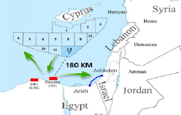 Το Υπουργικό Συμβούλιο της Κύπρου έδωσε το «πράσινο φως» για τον υποθαλάσσιο αγωγό με την Αίγυπτο