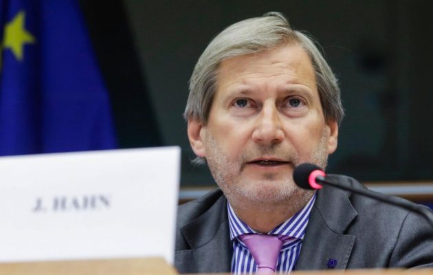 Γιοχάνες Χαν: Η ΕΕ στηρίζει τη λύση των δύο κρατών και διχοτόμηση της Ιερουσαλήμ