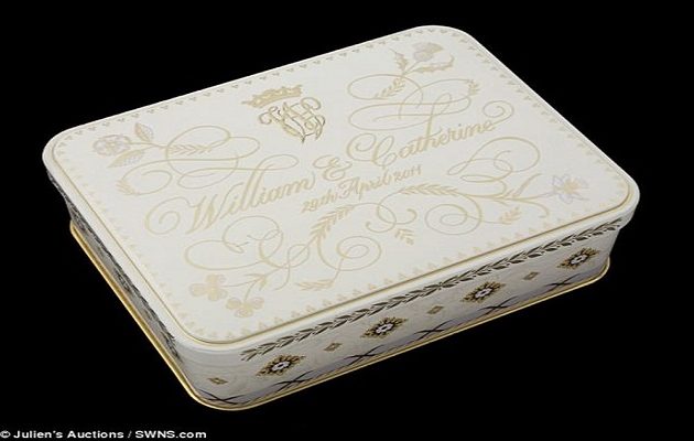 Πωλούνται κομμάτια από γαμήλιες τούρτες βασιλικών γάμων της Βρετανίας (φωτο)