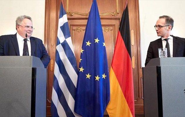 Τι είπε ο Κοτζιάς για Σκόπια και Τουρκία μετά τη συνάντηση με τον Γερμανό ΥΠΕΞ