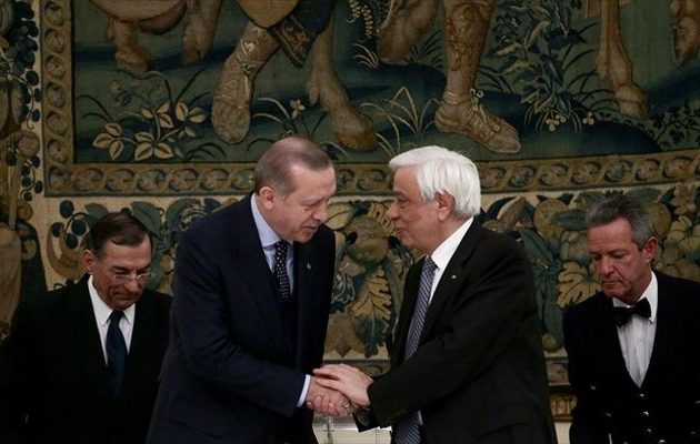 Οι ευχές του Ερντογάν στον Προκόπη Παυλόπουλο