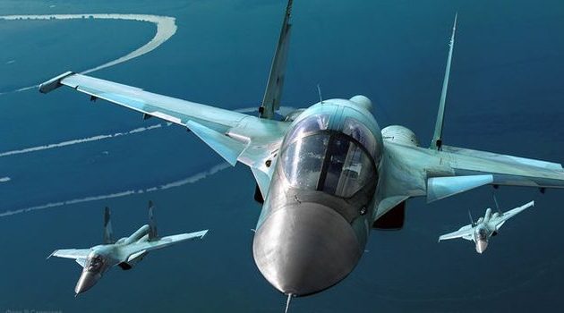 Ρωσικά Su34 αναχαίτισαν ισραηλινά F-16 πριν πλησιάσουν στη Συρία