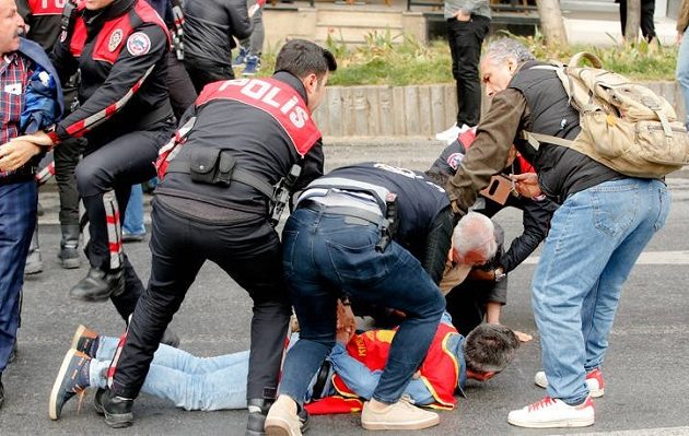 Συνελήφθησαν 84 άτομα στις εκδηλώσεις για την Πρωτομαγιά στην Κωνσταντινούπολη