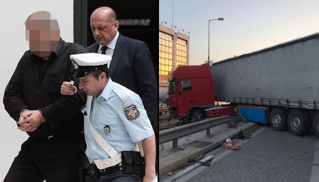 Προφυλακίστηκε ο οδηγός της νταλίκας που σκόρπισε το θάνατο στον Κηφισό
