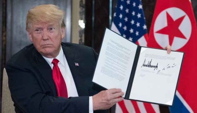Αυτά είναι τα τέσσερα σημεία της συμφωνίας Τραμπ και Κιμ Γιονγκ Ουν