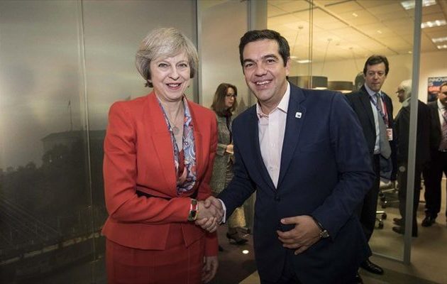 Ο Τσίπρας πάει Λονδίνο τη Δευτέρα – Θα δει Μέι και Κόρμπιν