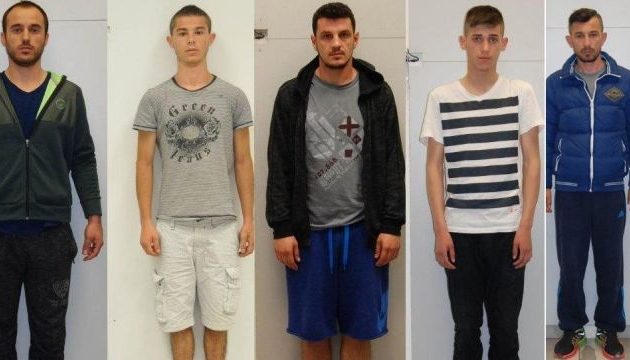 Αυτοί είναι οι πέντε Αλβανοί που πηδούσαν σαν τους “ζογκλέρ” και ρήμαζαν σπίτια (φωτο)