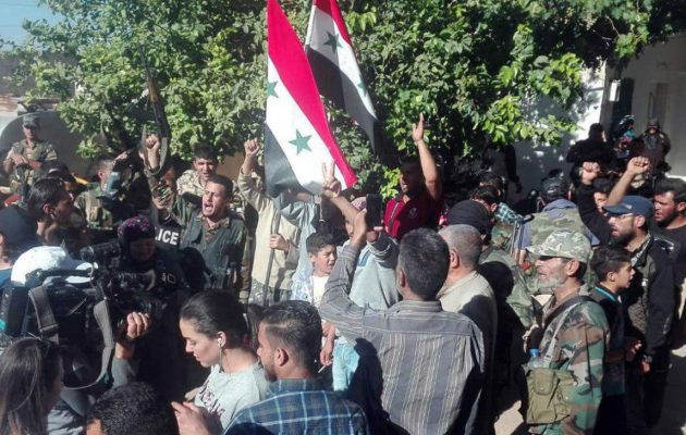 160.000 οι εκτοπισμένοι εξαιτίας των σφοδρών μαχών στη νοτιοδυτική Συρία