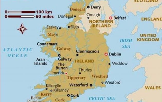 Διορία δύο εβδομάδων στη Μ. Βρετανία έδωσε η Ιρλανδία για το συνοριακό τους ζήτημα με τη Βόρεια Ιρλανδία