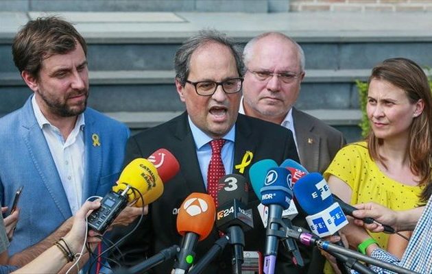 «Πράσινο φως» στην Καταλονία για την κυβέρνηση των… πεντακάθαρων υπουργών