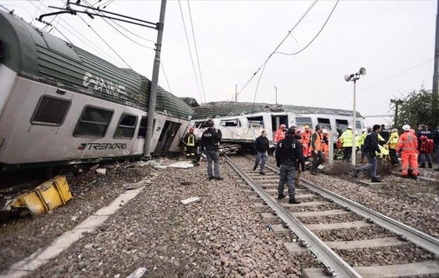 Εκτροχιασμός τρένου στη Γαλλία λόγω κατολισθήσεων