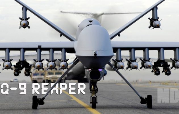 Δύο ρωσικά μαχητικά αναχαίτισαν δύο αμερικανικά ντρόουν πάνω από τη Μαύρη Θάλασσα