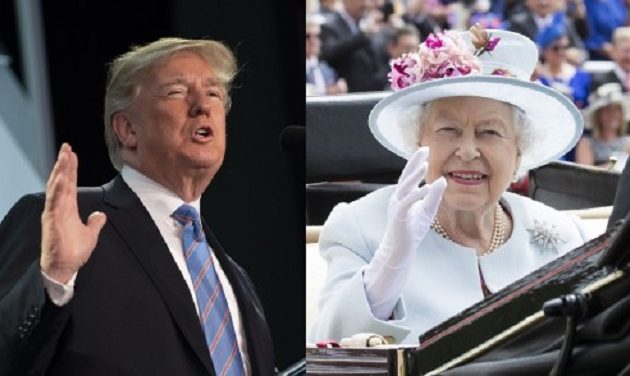 Ο Τραμπ θα συναντήσει τη Bασίλισσα Ελισάβετ στη Βρετανία