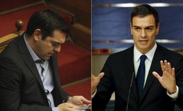 Με Σάντσεθ μίλησε ο Τσίπρας: Στήριξη για χρέος και κοινωνική Ευρωζώνη