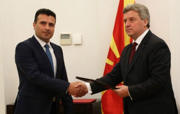 «Βόμβα» Ζάεφ: Αποπομπή Ιβανόφ αν δεν υπογράψει τη συμφωνία – Φόβοι για συγκρούσεις στην πΓΔΜ