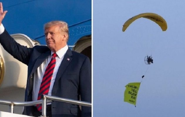 Συνελήφθη ο ακτιβιστής της Greenpeace που «απείλησε» τον Τραμπ