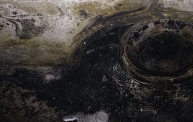 Έλιωσαν αυτοκίνητα από τις υψηλές θερμοκρασίες της λαίλαπας στο Μάτι (φωτο)