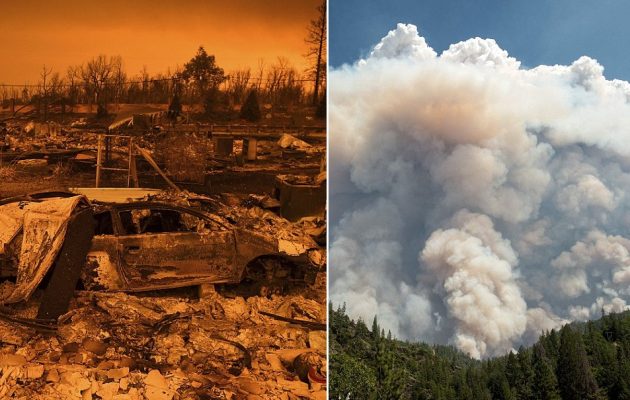 Πέντε νεκροί και 17 αγνοούμενοι από την πυρκαγιά στη βόρεια Καλιφόρνια