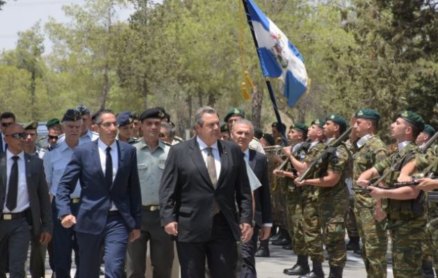 Ο Πάνος Καμμένος έκανε σαφές το εθνικό αμυντικό δόγμα: «Η Κύπρος δεν ήταν ποτέ μακριά»
