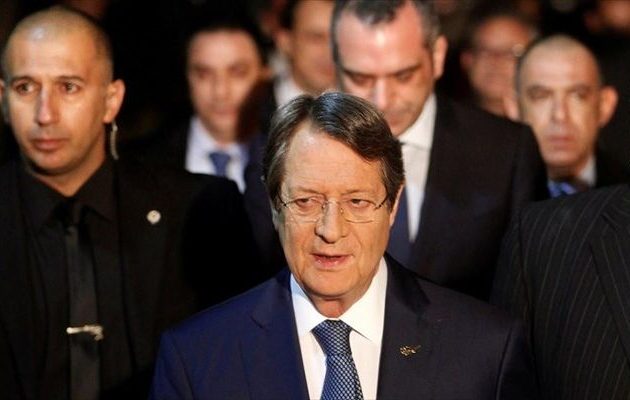 Στους ηγέτες της ΕΕ θα θέσει την τουρκική εισβολή στην ΑΟΖ ο Αναστασιάδης