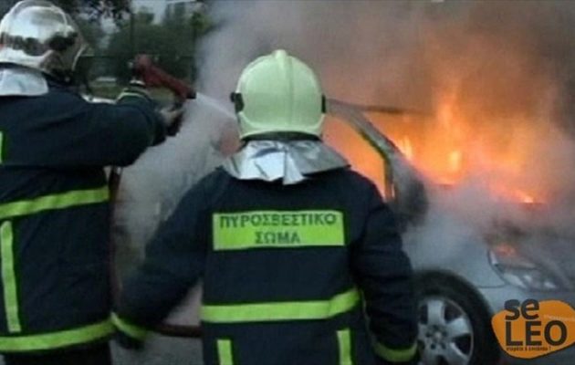 Θεσσαλονίκη: Κάηκε ζωντανός οδηγός μέσα στο αυτοκίνητό του
