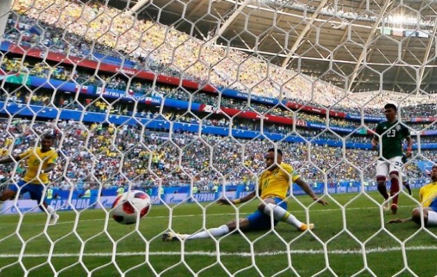 Μουντιάλ 2018: Σους “8”η Βραζιλία – Πέταξε έξω το Μεξικό με 2-0
