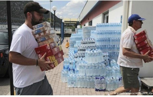 DW: Κύμα αλληλεγγύης για τους πυρόπληκτους – Ο Μητσοτάκης δεν χάνει ευκαιρία να δυσφημεί τον Τσίπρα