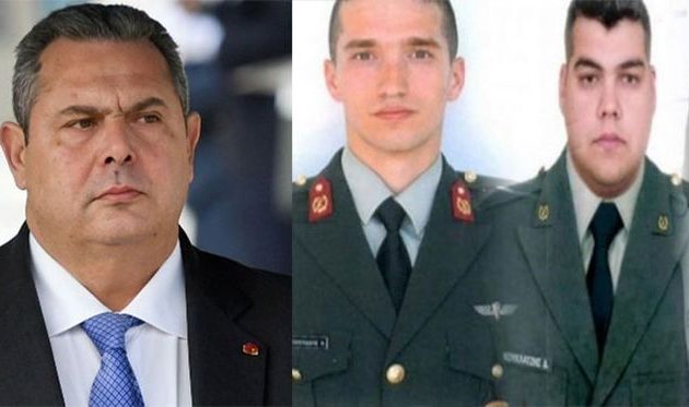 Βόμβα Καμμένου: Με εντολή Ερντογάν η σύλληψη των δύο Ελλήνων
