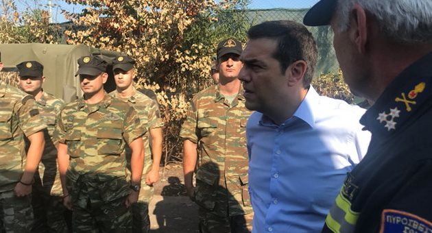 Απαλλαγή από τον ΕΝΦΙΑ για όλα ανεξαιρέτως τα ακίνητα στις πυρόπληκτες περιοχές υποσχέθηκε ο Τσίπρας