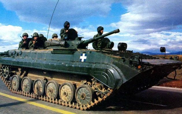 Η Ελλάδα δωρίζει στην Αίγυπτο 92 τεθωρακισμένα BMP-1 που έχουν αποσυρθεί από τον Ελληνικό Στρατό