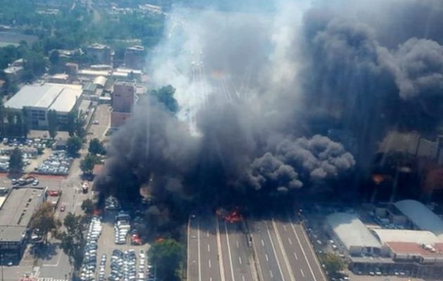 Δύο νεκροί και 60 τραυματίες από φονική καραμπόλα στη Μπολόνια της Ιταλίας