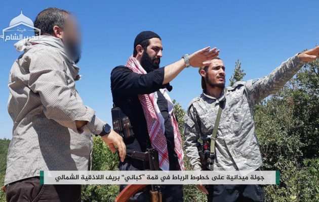 Ο ηγέτης της συριακής Αλ Κάιντα επιθεώρησε την πρώτη γραμμή απέναντι στον συριακό στρατό