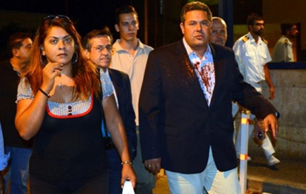 Ταυτοποιήθηκε ένας από τους δράστες που είχε επιτεθεί στον Καμμένο το 2013