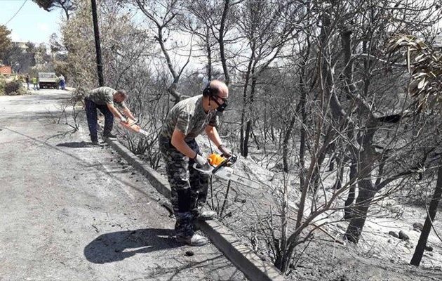 Σε εξέλιξη οι εργασίες αποκατάστασης στο ΚΑΑΥ Αγίου Ανδρέα – Τι ανακοίνωσε το ΓΕΣ