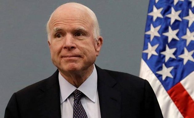 Ο Ρεπουμπλικανός γερουσιαστής Τζον Μακέιν διακόπτει την θεραπεία για τον καρκίνο