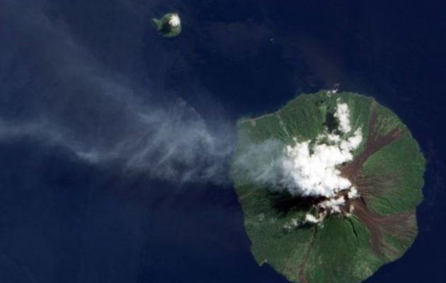 Εξερράγη το ηφαίστειο της νήσου Μανάμ στη βόρεια ακτή της Παπούας Νέας Γουινέας
