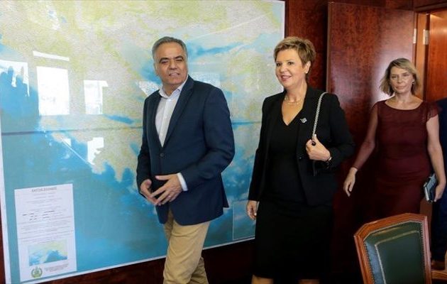 Γεροβασίλη στο υπουργείο Προστασίας του Πολίτη: Η ασφάλεια είναι γένους θηλυκού