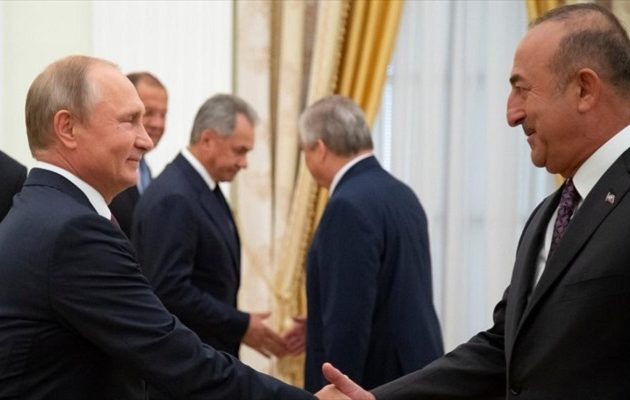 Πούτιν σε Τσαβούσογλου: Οι σχέσεις μας με την Τουρκία έγιναν πιο βαθιές