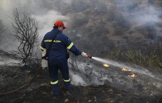 Ξεκίνησε ήδη η καταγραφή των ζημιών από την πυρκαγιά στην Εύβοια