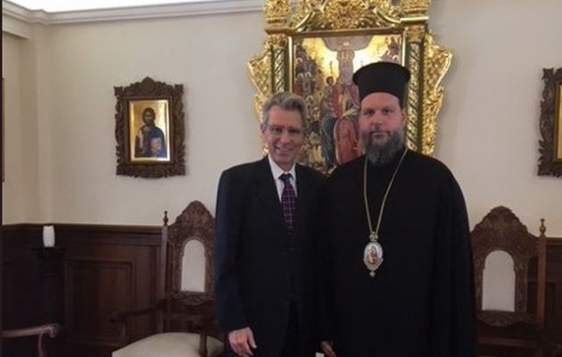 Κοντά στην Ελληνορθοδοξία ο Αμερικανός πρεσβευτής Τζέφρι Πάιατ