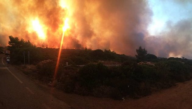 Ποιες περιοχές κινδυνεύουν από πυρκαγιές την Πέμπτη