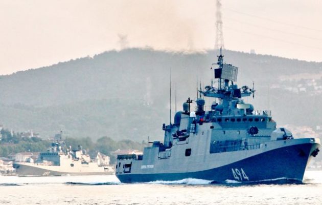 Ρωσικός Στόλος πέρασε τον Βόσπορο και πλέει προς την Ανατολική Μεσόγειο