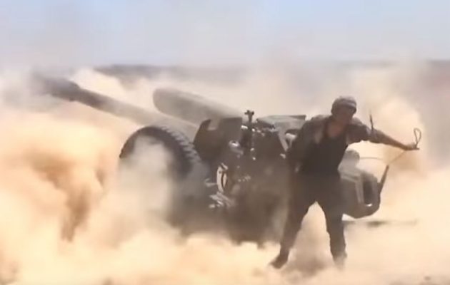 Ο συριακός στρατός βομβάρδισε το Σάββατο θέσεις των τζιχαντιστών στην Ιντλίμπ