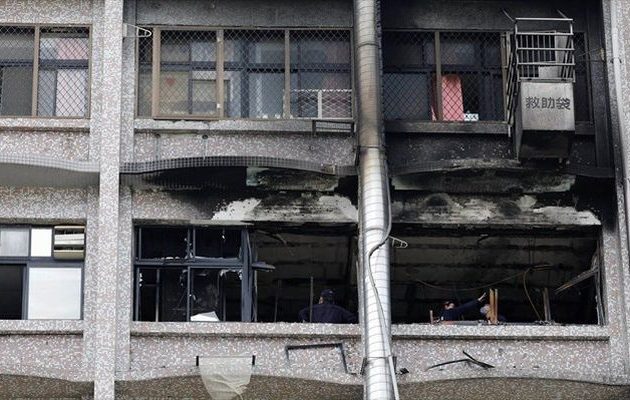 Φονική πυρκαγιά σε νοσοκομείο της Ταϊβάν με εννιά νεκρούς (βίντεο)
