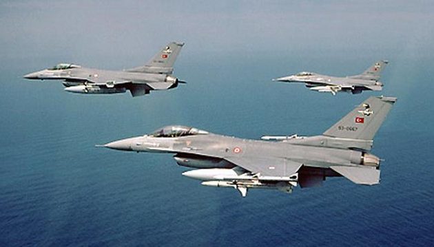 Οπλισμένα τουρκικά F-16 παραβίασαν ξανά το Αιγαίο