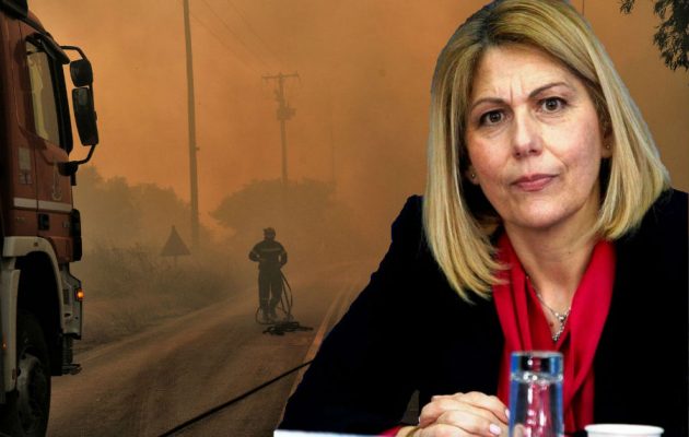 Περιφερειακή Σύμβουλος ρίχνει τα βάρη στην Πυροσβεστική για την φονική πυρκαγιά
