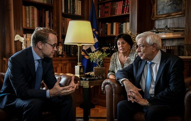 Παυλόπουλος σε Βάιτμαν: Οι εταίροι να στηρίξουν τη θωράκιση του κοινωνικού κράτους